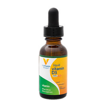 VITAMINA D3 1000 UI (1 ONZA DE LÍQUIDO EN ONZAS)